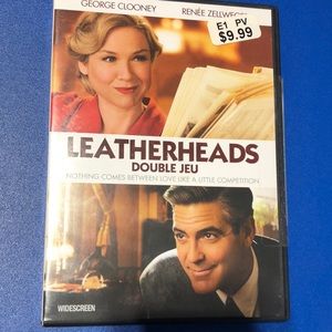 10/$20 DVD - Leatherheads - movie with George Clooney and Renee Zellweger